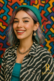 Urban Prism Triangle Drop Earrings by Rivyah